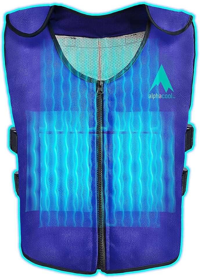 Alphacool Arctic Cooling Ice Vest with Self-Fill Reusable Ice Packs