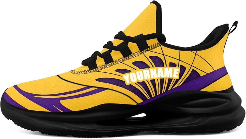 Customize Team Sneakers for Men Women Print Logo Team/Your Name Running Shoes Lightweight Breathable Sports Shoes