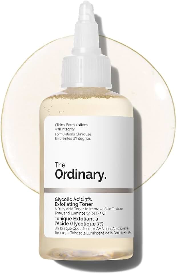 The Ordinary Glycolic Acid 7% Exfoliating Toner, Brightening and Smoothing Daily Toner for More Even-Looking Skin Complexion GreenCircle Sustainable Energy Practices