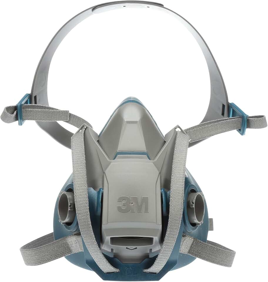 3M Rugged Comfort Quick Latch Half Facepiece Reusable Respirator