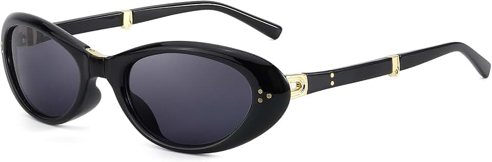 DreamCalf Oval Cat Eye Foldable up Sunglasses for Women