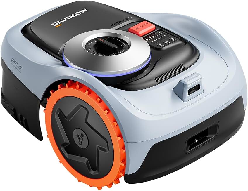 Segway Navimow i206 AWD Robot Lawn Mower, New i105N, 0.15 Acre, 45% Slopes | Perimeter Wire-Free Setup, NRTK-Vision Auto Mapping, Zero-Turn Steering, 2–3.6-Inch Cutting Height, 20-Zone App Control