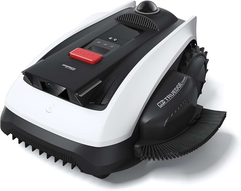 ECOVACS Goat O1000 LiDAR PRO Robot Lawn Mower, Wire-Free Mapping with LiDAR Navigation, AI Obstacle Avoidance, Smart Edge Mowing, App Control, for Lawns Up to 1/4 Acre