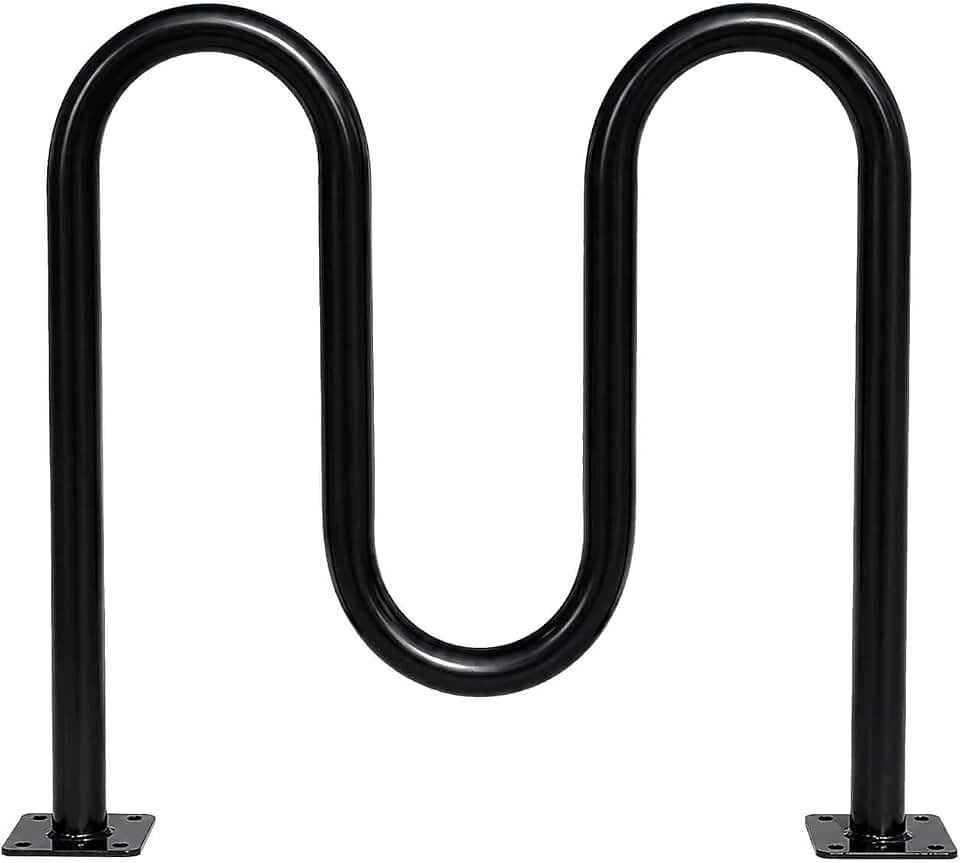 Sandbaggy Commercial Bike Racks - Galvanized Steel - Anti-Theft Design - In Ground, Apartments, Sidewalks, Industrial