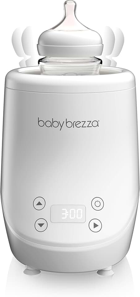Baby Brezza AirSwirl Waterless Baby Bottle Warmer for Breastmilk + Formula | Hospital-Grade Safe Warming with No Hot Spots, No Water + No Mineral Scale Buildup, Works with Nearly All Baby Milk Bottles