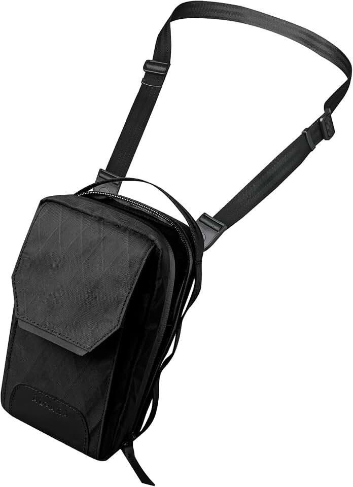 ALPAKA Modular Sling V2 Mini Sling Bag for Phone | Magnetic Quick Access, EDC Crossbody Bag with Adjustable Strap, Weatherproof Fabric X-Pac VX21