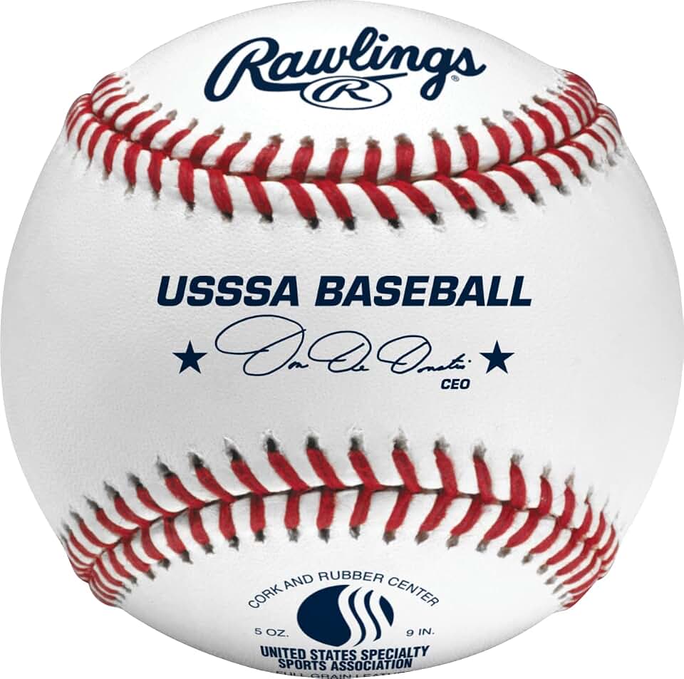 Rawlings | USSSA Baseballs | Competition Grade | ROLB1USSSA | Youth/14U | Various Count Options