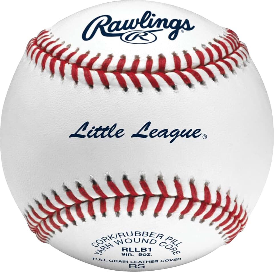 Rawlings | Little League Baseballs | Competition Grade | RLLB1 | Youth/14U | Various Count Options