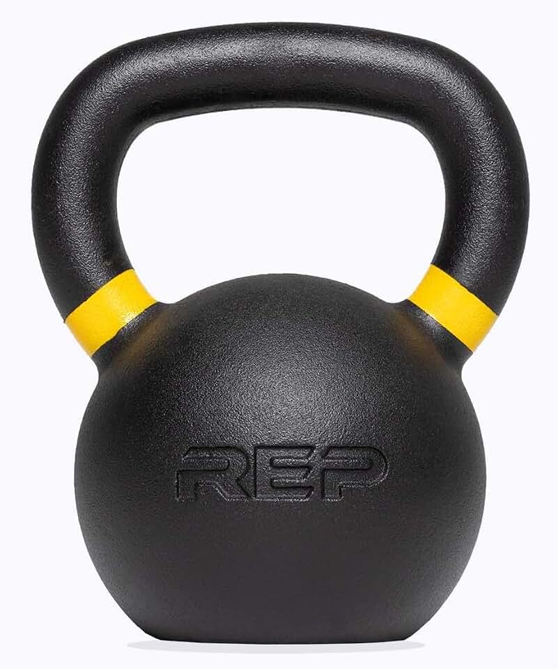 REP Fitness Kettlebell Set and Singles, 4kg to 24kg, 9lb to 53lb Weight Range, Cast Iron, Strength Exercise Training, Home Gym, Power Workout Equipment, Free Weights, Dumbbell Alternative