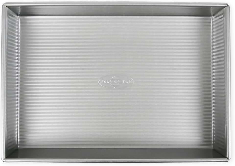 USA Pan Bakeware Nonstick Rectangular Baking Pan, 9 x 13-inch