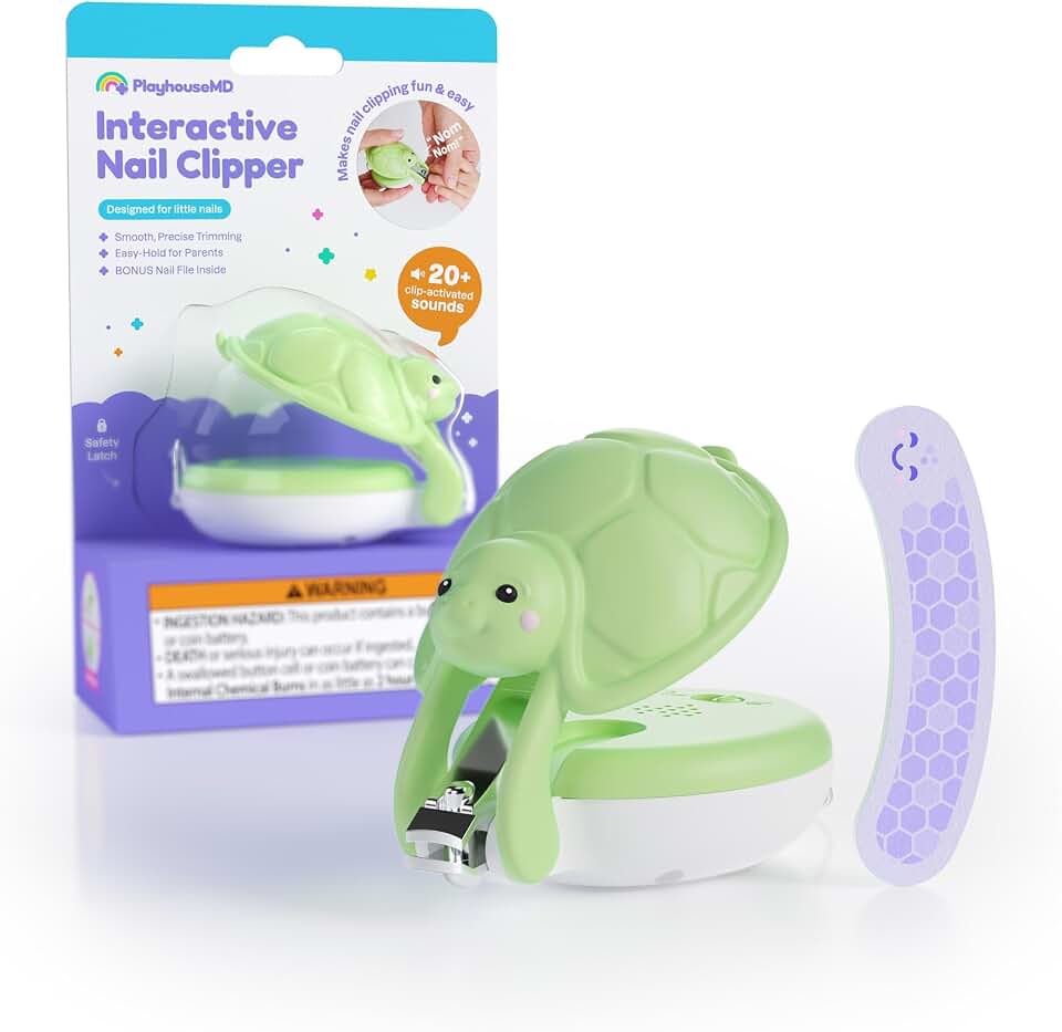 Playhouse MD Interactive Baby &amp; Kids Nail Clipper with Sounds &amp; File