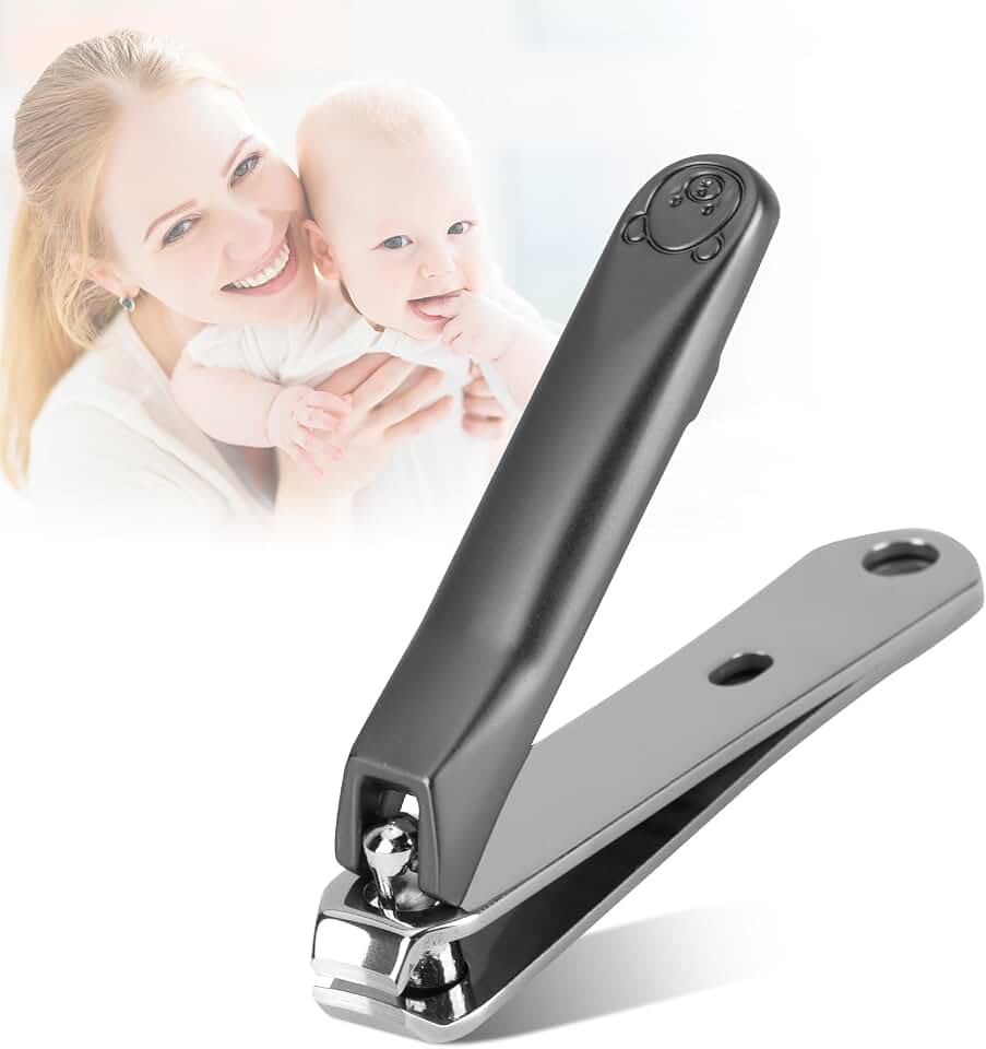 Kids Nail Clippers for Infants, Toddlers and Kids | mall Jaw Nail Trimmer, Precision Grooming Tool for Baby’s Tiny Fingernails and Toenails, Stainless Steel Clippers for Child
