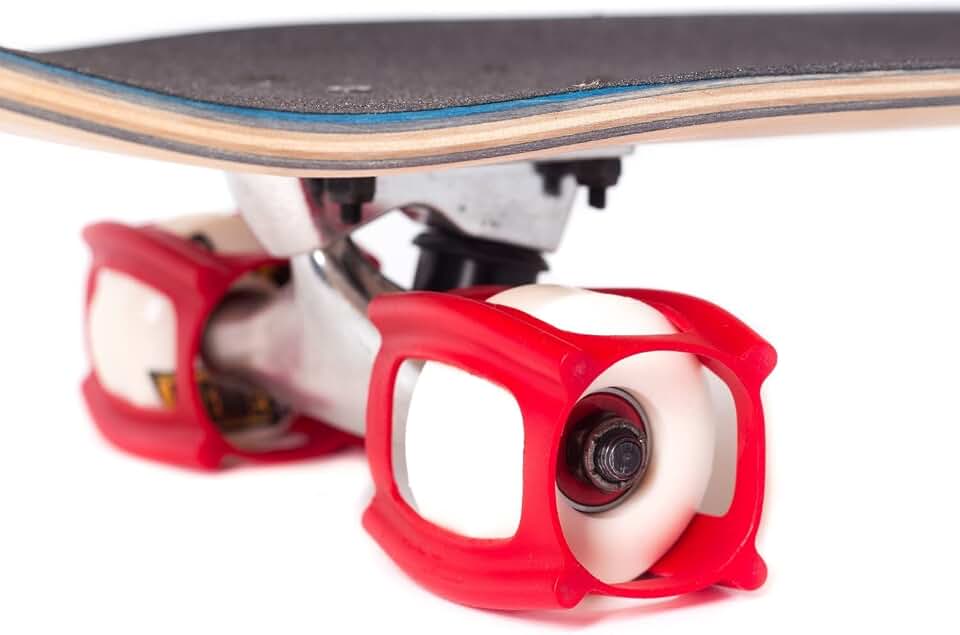 Skater Trainer Wheels - Beginners get Skateboard Tricks Fast, Safe and Fun | Viral accessory gift - Helps beginners stay excited about their new skateboard - Kids &amp; parents love these