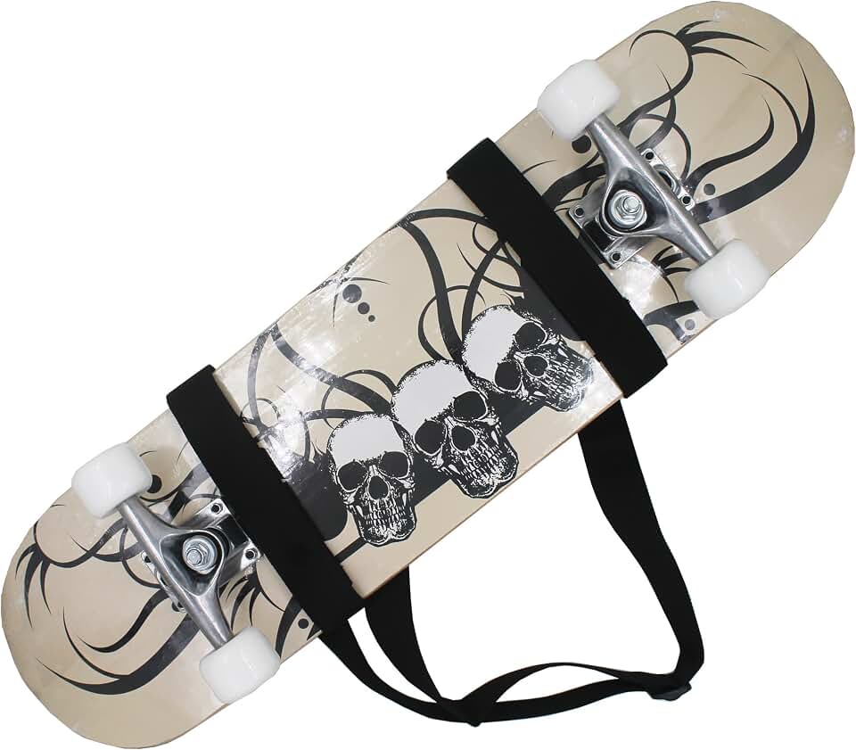 YYST Universal Skateboard Shoulder Carrier Skateboard Carry Strap Skateboard Shoulder Strap Skateboard Carry Shoulder - Fit All Boards! Put into Your Pocket!