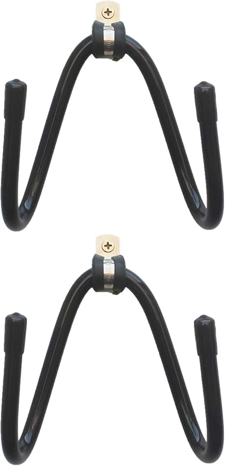 YYST Skateboard Wall Mount Skateboard Wall Hanger Storage Rack Flexible Hanger - Fit Cruiser Boards, Skateboards, Penny Boards, Longboards,etc- W Style - No Board -2/PK