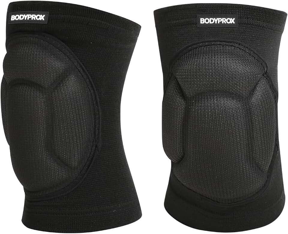 Bodyprox Protective Knee Pads, Thick Sponge Anti-slip Knee Sleeve
