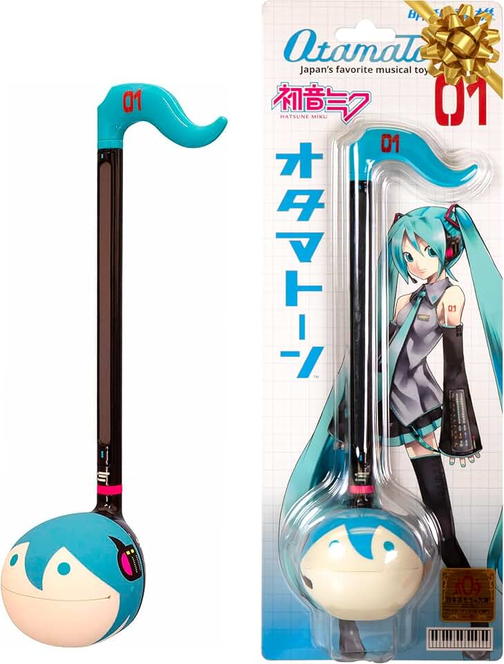 Otamatone Japanese Electronic Synthesizer Musical Instrument - Hatsune Miku | Portable Music Synthesizer from Japan by Maywa Denki Studio Award Winning Educational Fun Present for Children, Teens &amp; Adults