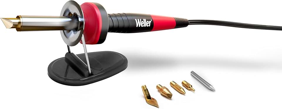 Weller 25W/120V Woodburning Kit, 8 Piece - WLIWBK1512A | 25W/120V, WLIWBK1512A