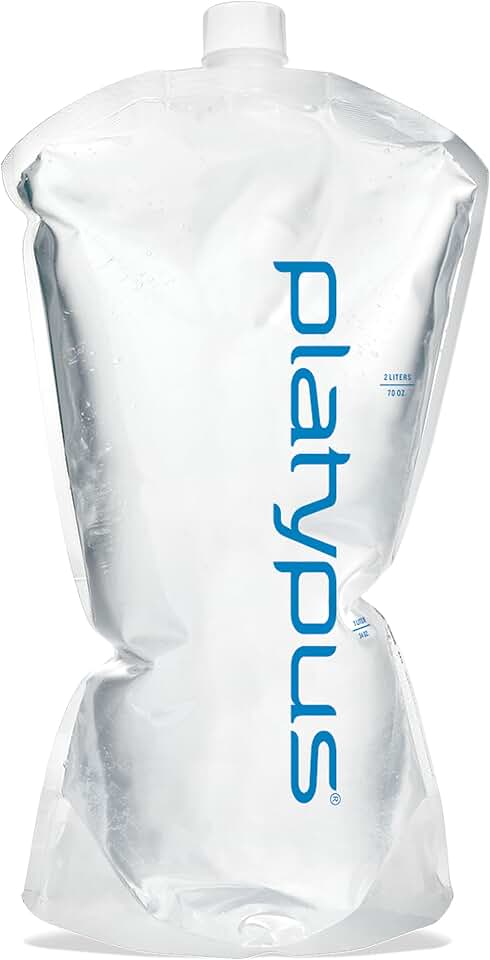 Platypus Platy 2-Liter Ultralight Collapsible Backpacking Water Bottle