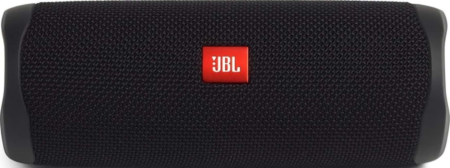 JBL FLIP 5, Waterproof Portable Bluetooth Speaker, Black, Compact | Sounds better than ever, Bring the party anywhere, Make a splash with IPX7 waterproof design, A rainbow of colours
