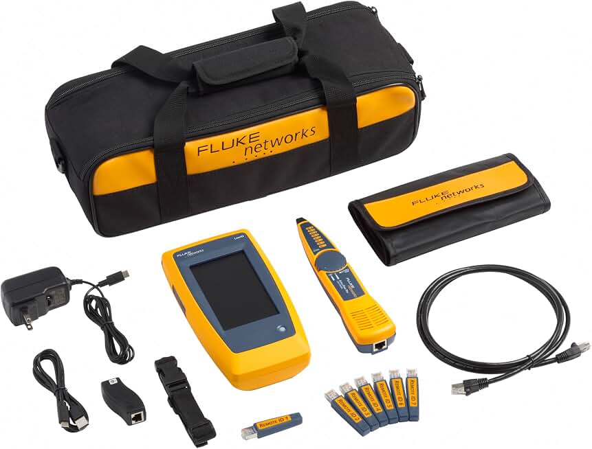Fluke Networks LIQ-KIT LinkIQ Cable + Network Tester Kit