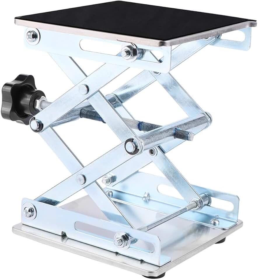 RC Work Stand Stainless Steel Adjustable for 1/5-1/12 Scale RC Cars | All-metal adjustable stand with anti-slip base for 1/5 1/7 1/8 1/10 1/12 Scale RC Cars Upgrades