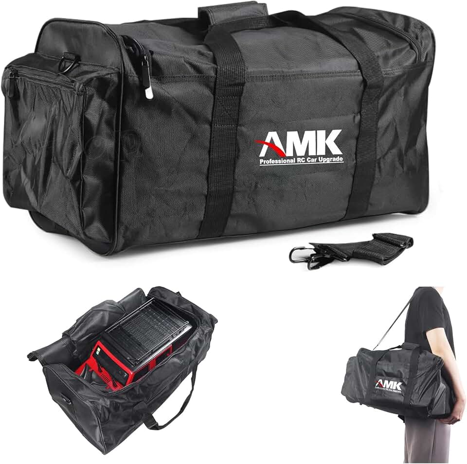 Multipocket RC Car Duffel Bag Waterproof Storage Bag for 1/10 RC Crawler Drift Car Axial SCX10 90046 D90 TF2 MST Tamiya CC01 HSP