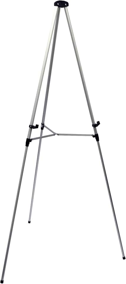 Office Depot Presentation Easel, Silver, FLX03202-001AA