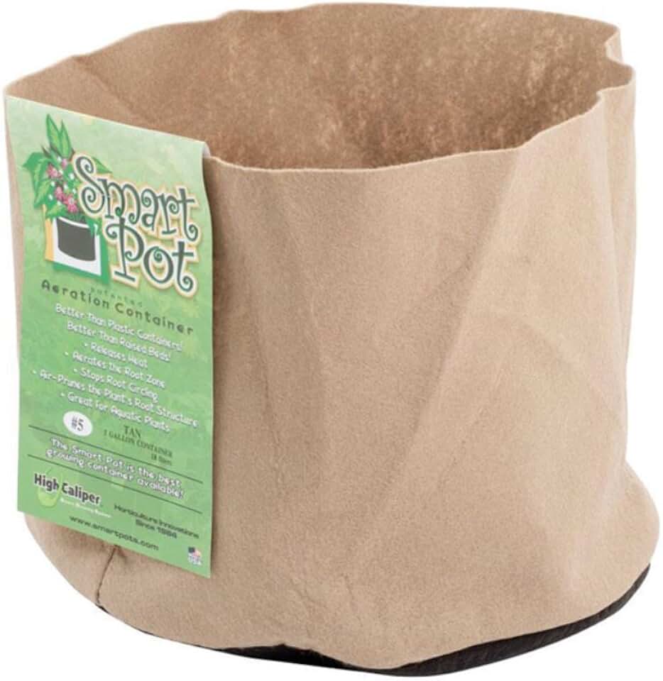 Smart Pots 5-Gallon Smart Pot Soft-Sided Container, Tan