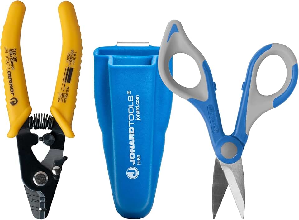 Jonard Tools TK-350 Fiber Stripper &amp; Kevlar Cutting Kit