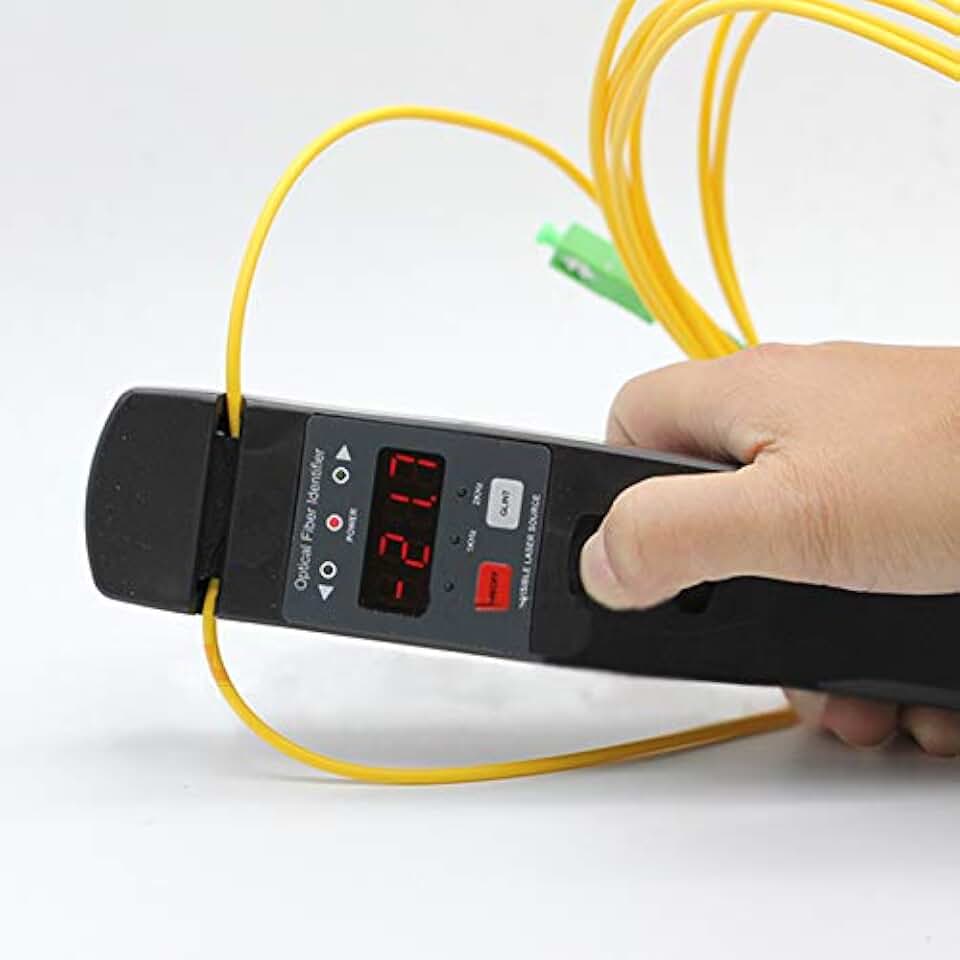 Live Optical Fiber Identifier with Wave Respond 800-1700nm Built in VFL FTTH Tool
