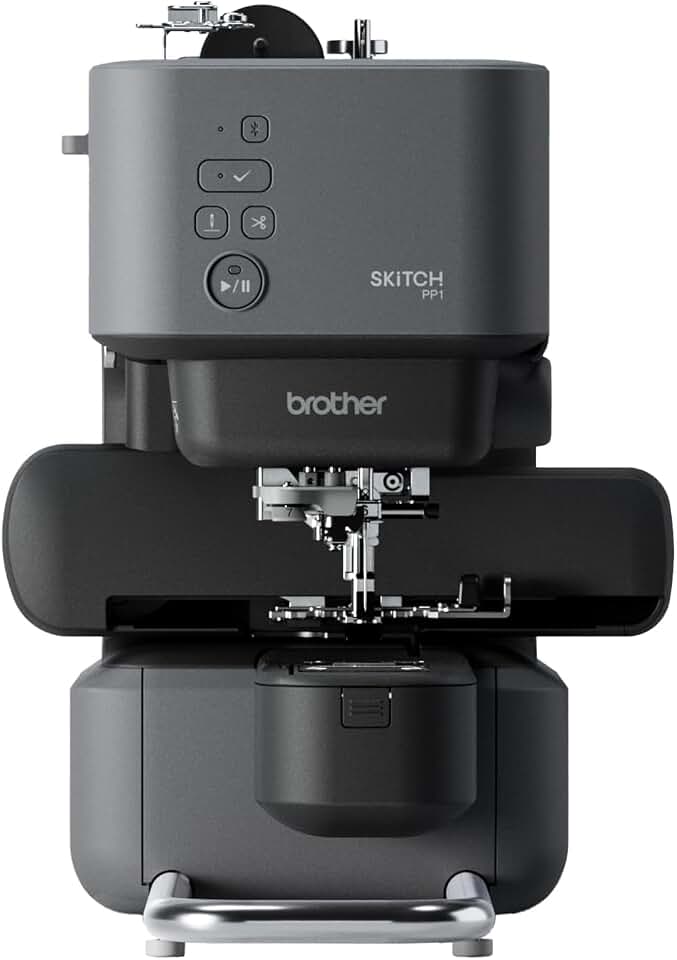 Brother Skitch Single-Needle Embroidery Machine Bluetooth | Powered by the required Artspira mobile app, 4” x 4” Embroidery Area, Bluetooth Connected