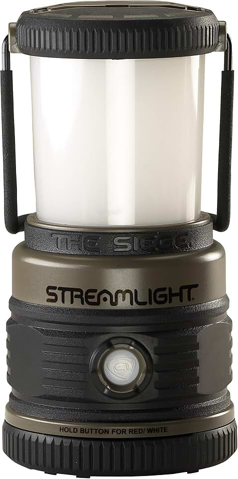 Streamlight 44931 Siege Compact Lantern, Coyote | 540 lumens; 360-degree area lighting; multiple modes; IPX7 waterproof; floats