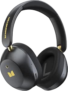 Monster Persona 6th ANC Active Noise Cancelling Headphones, Bluetooth Headphones Over Ear with Bluetooth 6.0, 60H Playtime, HiFi Stereo Audio, 3 EQ Modes, Wireless Headphones for Work Travel, Black