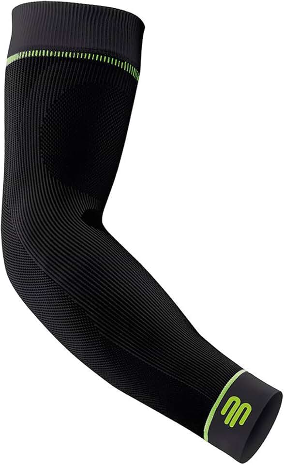 Bauerfeind Sports Compression Arm Sleeves - Gradient Compression Improves Oxygen/Blood Circulation - 1 Pair