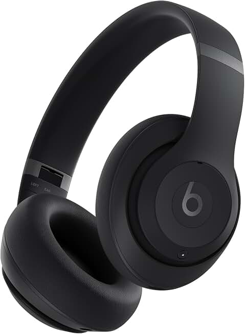 Beats Studio Pro Premium Wireless Over-Ear Headphones- Up to 40-Hour Battery Life, Active Noise Cancelling, Great for Travel &amp; Commuting, USB-C Lossless Audio, Apple &amp; Android Compatible -Black