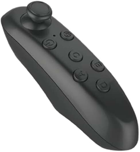 Ultimaxx Xtreme VR Remote Controller Gamepad Bluetooth Control VR Video, Game, Selfie, Flip E-book/PPT/Nook page, Mouse, in Virtual Reality Headset PC Tablet laptop iPhone Smart Phone