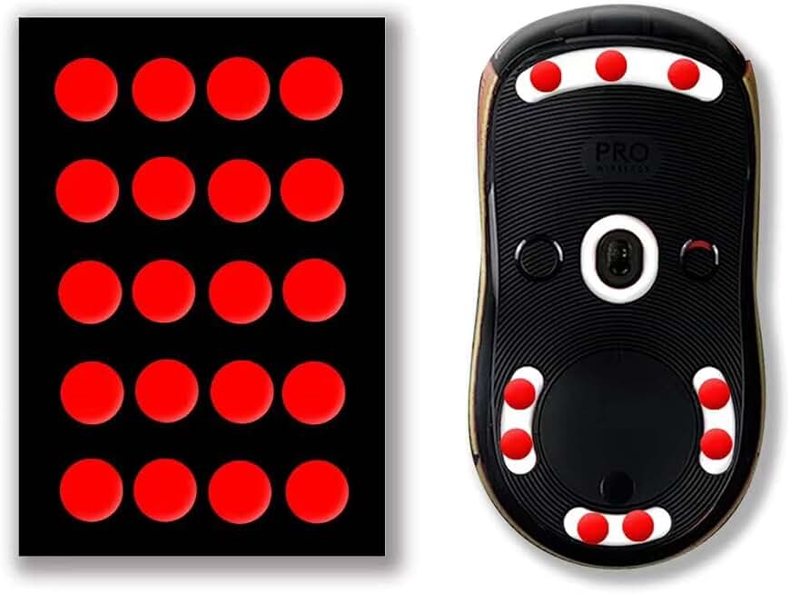X-Raypad Jade Speed Mouse Skates, Offers Excelent Wear Resistance, Speed &amp; Control Abrasion Resistance, Curved Edge, Move More smoothly, Suitable for Cloth Mouse Pads &amp; Glassmouse Pads (Obsidian)
