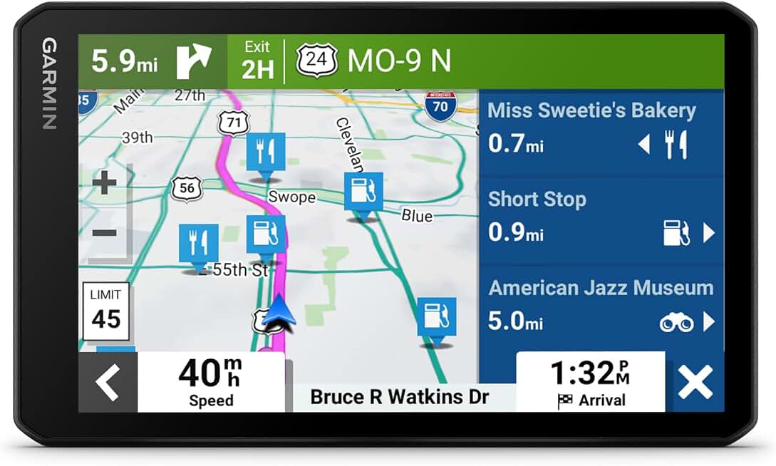 Garmin DriveCam™ 76, 7” GPS Car Navigator &amp; Built-in Dash Cam