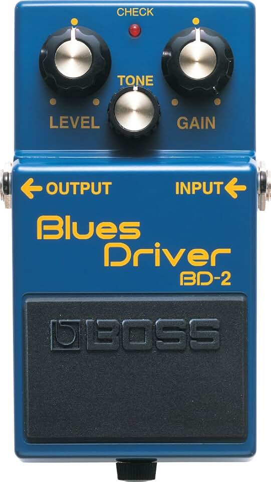 Boss BD-2 Blues Driver Guitar Effects Pedal | Warm Overdrive and Emotive Distortion