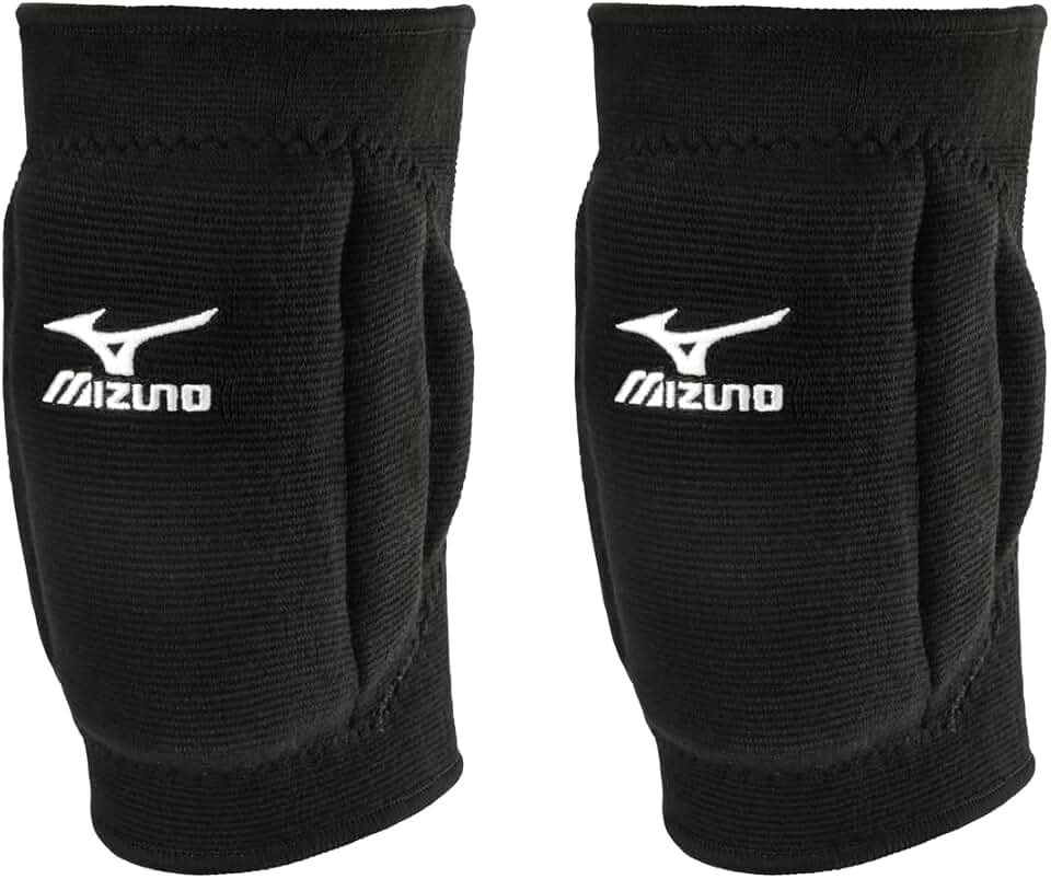 Mizuno Youth T10 Plus Volleyball Kneepad, One Size, Black