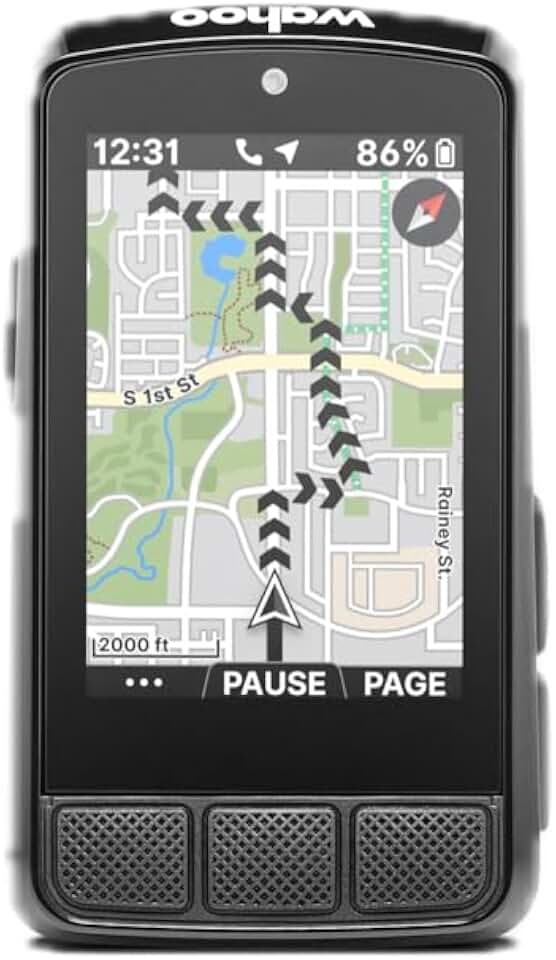Wahoo ELEMNT Bolt V3 GPS Cycling/Bike Computer,Black