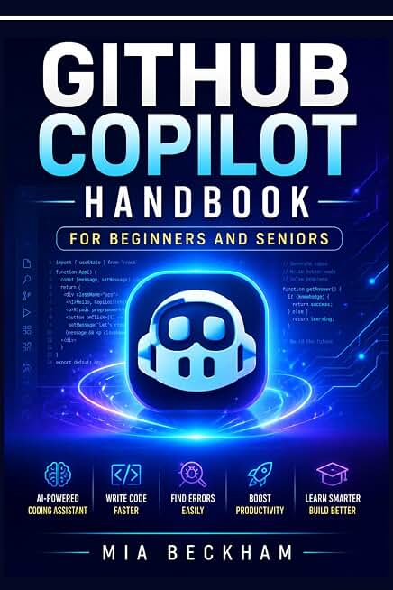 Updated GitHub Copilot Handbook for Beginners and Seniors: A Step-by-Step Guide to AI Coding Assistance, Writing Code, Debugging, Productivity, Automation, ... Development (REVISED AND UPDATED GUIDES)