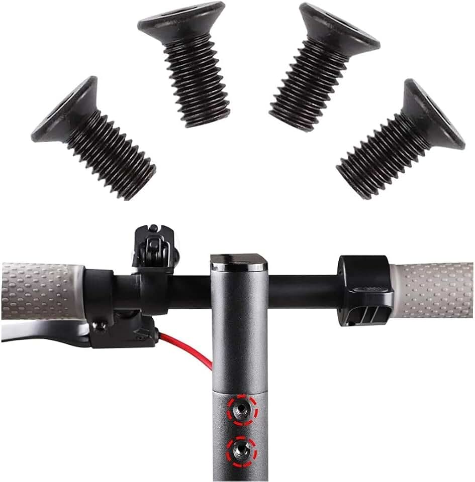 Scooter Fronthead Screw Forehead Head Screw Accessories Hex Screws with Hexagon Handle Set Compatible for M365 Electric Scooter