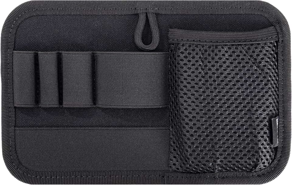 Tactical Bag Insert Panel Organizer, Modular Backpack Insert Organizer | Hook and Loop Modular Organizer, Small Admin Pouch with Hook Fasteners, Tactical Backpack Accessorie for Travel Bag