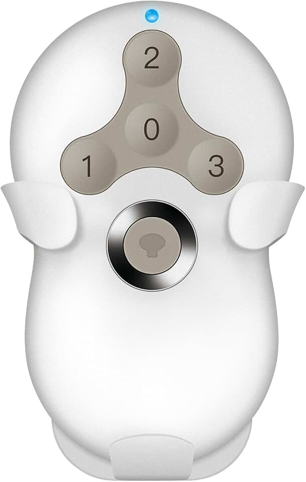 Ceiling Fan Remote Control Replacement for Hunter 99122/99123 | Compatible with Hunter Remote,3 Speed,Light Dimmer,434MHz, Easy to Set with Mount Holder, Remote only - Receiver Not Included