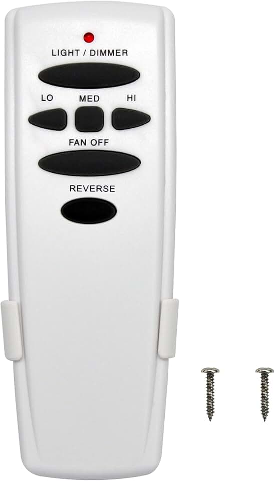 CENMING Replacement Remote for Hampton Bay Hunter Ceiling Fan Remote Control, w/Reverse Light Dimmer 3-Speed Wall Mount 303.9MHz,for UC7078T CHQ7078T CHQ8BT7078T L3H2010FANHD Fan-HD HD6(Remote Only)