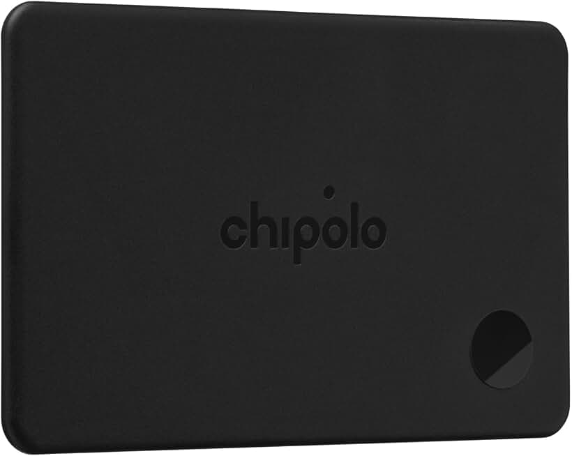 Chipolo CARD - Rastreador Recargable, rastreador Bluetooth y Pasaporte | Item locator, passport finder compatible with Apple Find My or Find Hub with Call Your Phone &amp; Out of Range Alerts