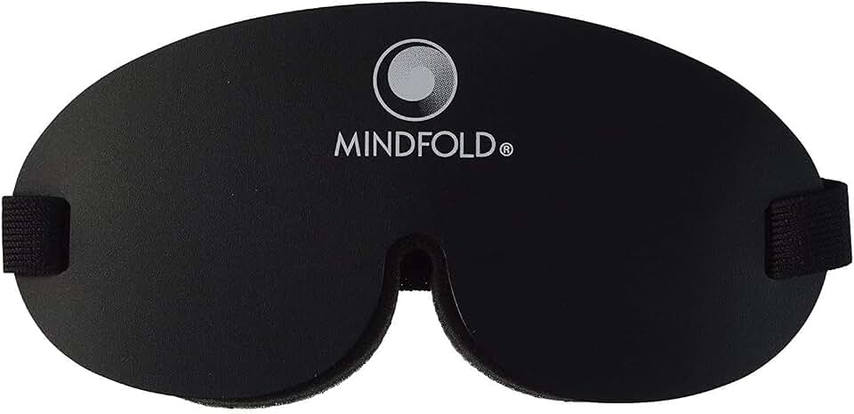 Bangerz Sunz Mindfold Relaxation and Blackout Sleeping Mask, Total Darkness with Your Eyes Open.