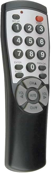 10-pack Brightstar BR100B Universal TV Remote